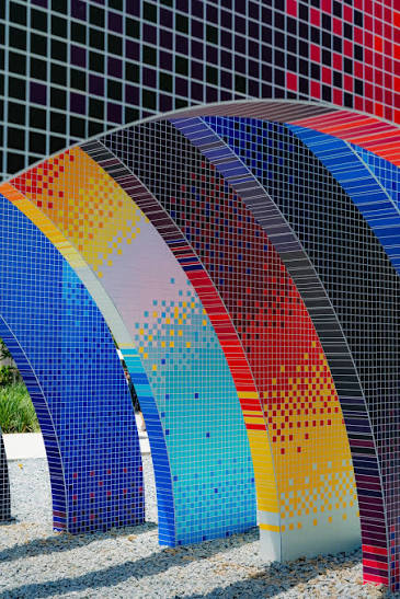 Work by Felipe Pantone