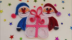 Each card contains a quilled image on the front and a blank insert inside to write your own personalized message. All Horror Pictures Paper Quilling Art Paper Quilling How To Make Quilling Santa Merry Christmas Gift Greeting Card