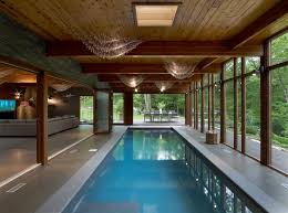 Hudson Valley Country House The Fractal Group Archinect Small Indoor Pool Indoor Pool Design Pool House Interiors