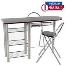 Si no encuentras la silla plegable que buscas contacta con nosotros. Comedor Auxiliar 120x40cm 2 Sillas Plegables Wengue Homecenter Com Co