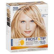 Clairol Nice N Easy Frost Tip 1 Pack Hair Kit Highlight Hair Dye Cool Hair Color