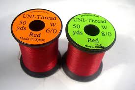 Amazon Com 8 0 Uni Thread 72 Denier Fly Tying Thread Red