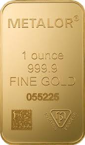 To effectively corner the gold market. 1oz Metalor Gold Bullion Bar Chards 1 335 32