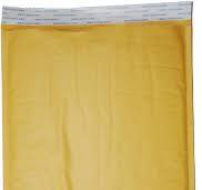 Yellow Kraft Paper Bags Self Adhesive Mailing Padded Envelopes