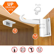 Cabinet locks install inside cabinets or drawers. Child Safety Locks No Drilling Needed Zoto Baby Cupboard Locks For Drawers And Kitchen Cabinets Strong Adhesive Easy Install Children Safety Cabinet Locks 12 Pack Buy Online In Cayman Islands At Cayman Desertcart Com