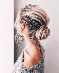 Gorgeous Wedding Updo Hairstyles Perfect For Ceremony And Reception Classic Elegant Bridal Hair Long Hair Trends Medium Length Hair Styles Medium Hair Styles