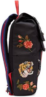 Gucci Black L Aveugle Par Amour Techpack Backpack Gucci Gucci Outfits Gucci Black