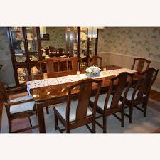 Thomasville furniture, cabinetry & woodcare — creating beautiful spaces that suit every lifestyle. Thomasville Dining Room Table With 8 Chairs And 2 Leaves Aptdeco