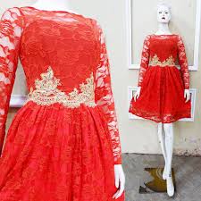 Dress pendek brokat online model tutu untuk pesta 37a04. Dress Brokat Modern Dress Pesta Casual Modern Dress Pendek Murah Shopee Indonesia