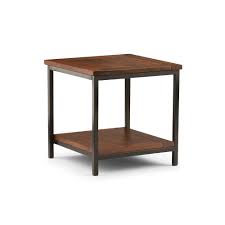 22 Rhonda End Table Dark Cognac Brown Wyndenhall In 2020 End Tables Wood End Tables Solid Mango Wood