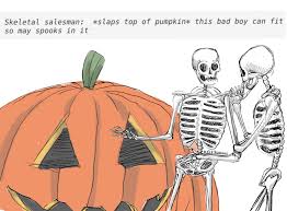 A Good Salesman Adapts In Spooktober Spooky Memes Spooktober Memes Old Memes