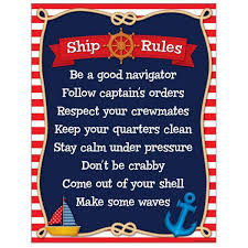 Nautical Classroom Rules Poster Ocean Beach Nautical Theme Shop By Color Or Theme Nautical Classroom Classroom Rules Poster Classroom Rules