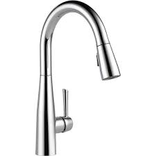 Delta plumbing fixtures company roofing & exteriors. Delta Essa Kitchen Faucet 15 25 In 1 Handle Chrome 9113 Dst Rona