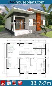 This 2 bedroom small house design is a compact house plan which can be build in a small lot. Small 2 Bedroom House Plans And Designs Novocom Top