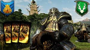 He was known as the mad by his fellow dwarfs because he embarked himself in a quest to devise a new master rune, the master rune of ages, resulting in the creation of the nemesis crown.9 he. Irondrakes Werf Flammen Dwarfs Vs Wood Elves Total War Warhammer 2 Youtube
