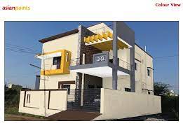 Indian House Colour Combination Outside Asian Paints Visual Motley The combination of white and yellow fits well together. indian house colour combination outside