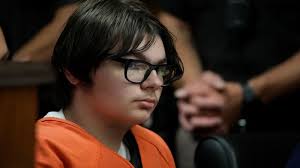 Oxford High School shooter Ethan Crumbley in court today for hearing