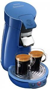 Le senseo offre ainsi un café de premier choix, contre un prix des plus raisonnables, aux alentours de 60 le fonctionnement de la machine à café senseo repose sur l'utilisation de dosettes souples. Philips Hd 7825 70 Senseo Viva Cafe Senseo Padmaschine Blau Euronics