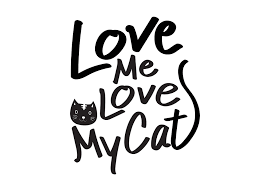 Download Love Me Love My Cat Graphic By Bb Digital Arts Creative Fabrica PSD Mockup Templates