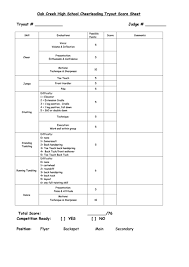 Out form umpire evaluation form baseball tryout eval form softball position sheet printable softball practice plans softball pitching charts printable training evaluation forms printable softball schedules printable softball practice plans printable softball certificates printable. Oak Creek High School Cheerleading Tryout Score Sheet Printable Pdf Download