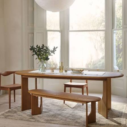 Oak dining table