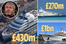 Abramovich's yacht virtual yachting magazine. Roman Abramovich S Yachts From Chelsea Owner S New 430m Solaris To The 1billion Eclipse
