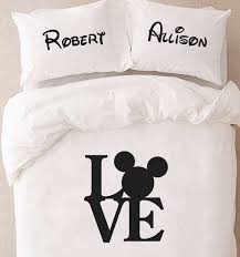 Choose from a variety of collections with duvet covers, pillowcases, and sheets. Wedding Bedding Set For Couple Gift For Couple Disney Bedding Etsy Disney Bedding Bed Gifts Cute Bedding