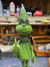 While their lives are structured and predictable generally in the grinch middle finger cloth face mask washable it is in the first place but early years, every now and then breaking the routine and impulsively doing something very fun and special is great for the whole family. Pin On Chainsaw Carvings
