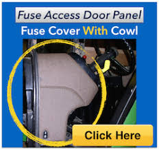 Instant download john deere 5210, 5310, 5410, and 5510 tractors service repair technical manual. Fuse Access Door Panel John Deere 55 60 Series Tractor Interior Upholstery Llc