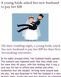 A Young Bride Asked Her New Husband To Pay Her 20 Couple Couplejokes Wife Jokes Couples Jokes Young Bride