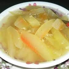 Paling penting elakkan campur dengan telur dalam masakan tu. Resepi Sayur Berkuah