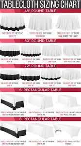 Figure out the size for a round table. Choosing The Right Table Linen Size For Your Wedding Or Event Riverside Ca Party Rentals