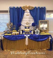 Royal Baby Shower Baby Shower Party Ideas Photo 21 Of 22 Royal Baby Showers Prince Baby Shower Boy Baby Shower Themes