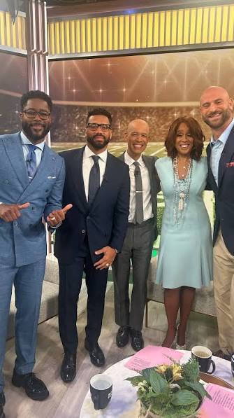 “It’s time to give more”: Super Bowl champion @dangerusswilson is joining  “The NFL Today” — and three-time Pro Bowler @kylelong75 is joining as a  full-time studio analyst., Wilson, Long and our very ...