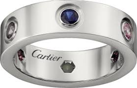 Shop all resell cartier on poshmark. Love Ring White Gold Aquamarine Sapphires Spinel Amethyst Cartier Love Ring Love Ring Rings