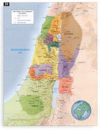 This is my map of southern israel showing the position of the town of bethel, which was about ten miles north of jerusalem. Bible Maps Archive