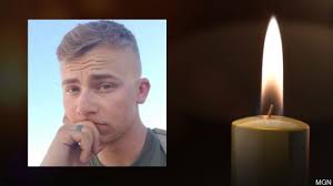 Body of local Marine escorted home, local fire departments share tributes