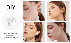 Amazon.com: YOYOSTORE 3mm Invisible Plastic Earrings Blank Pins Stud Tiny  Head Findings DIY Supplies (200 pieces/100 Pairs)