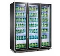 1680L Beverage Display Cooler Fridge Automatic Swing Door Glass