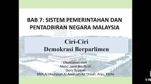 Umumnya terdapat dua corak pemerintahan negara demokrasi, iaitu sistem raja berperlembagaan dan sistem republik. Formula Sejarah Ciri Ciri Demokrasi Berparlimen Bab 7 Ting 5 Youtube