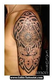 Quarter Sleeve Celtic Tattoo 04 Celtic Tattoos For Men Celtic Tribal Tattoos Celtic Dragon Tattoos