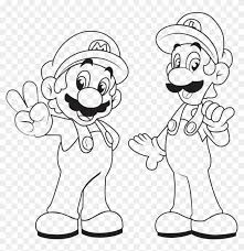 Luigi's mansion 3 coloring pages to print. Skill Mario And Luigi Coloring Pages To Print Brothers Mario And Luigi Drawings Hd Png Download 899x888 686533 Pinpng