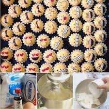 Pin Oleh Kim Joon Di Blueberry Cheese Tart With Emoji Nutella Resep Biskuit Resep