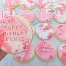 500 x 500 jpeg 50 кб. New The 10 Best Dessert Ideas Today With Pictures Happy Birthday Joanne Pretty Pink Marbled Pe Personalized Cookies Happy Birthday Cookie Fondant Cookies