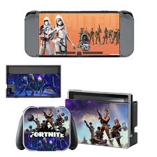 Fortnite Skin Sticker Wrap Set For Nintendo Switch Console Joy Con Dock Skins Nintendo Switch Fortnite Nintendo