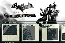 With val kilmer, tommy lee jones, jim carrey, nicole kidman. Find Your Way Around Arkham City With Batman Arkham City Official Map App Imore