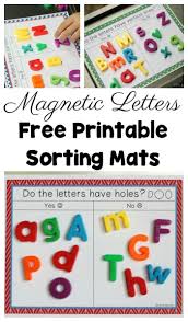 Sorting Magnetic Letters Helps Teach The Alphabet In A Fun Easy Way Fun A Day Teaching The Alphabet Alphabet Preschool Alphabet Activities Preschool