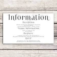 Frame Collection Wedding Information Card Wedding Details Card Wedding Invitations Vintage Style Wedding Invitations