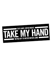 Metallica Enter Sandman Lyric Bumper Sticker Enter Sandman Metallica Metallica Lyrics