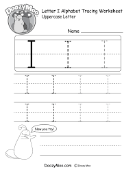 Use in preschool or kindergarten. Uppercase Letter Tracing Worksheets Free Printables Doozy Moo